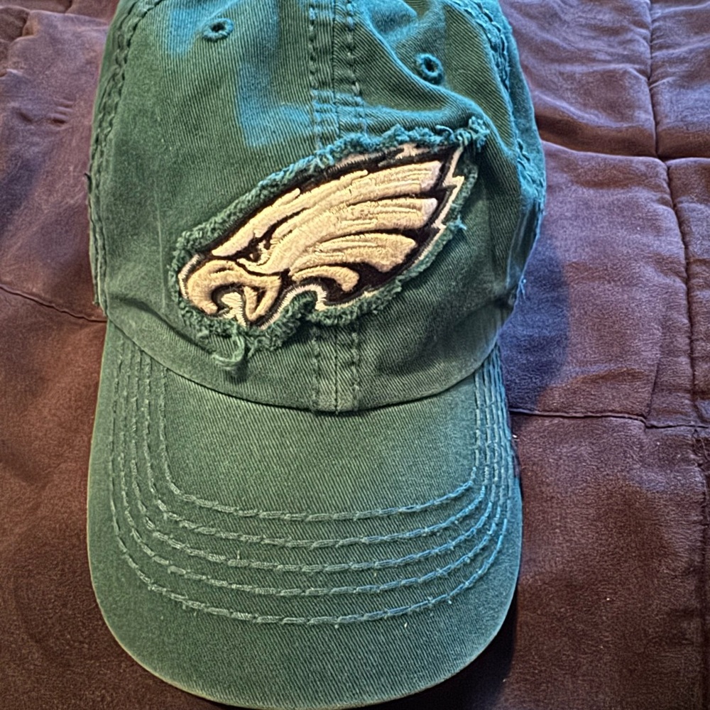 Philadelphia Eagles Vintage Green Distressed Hat